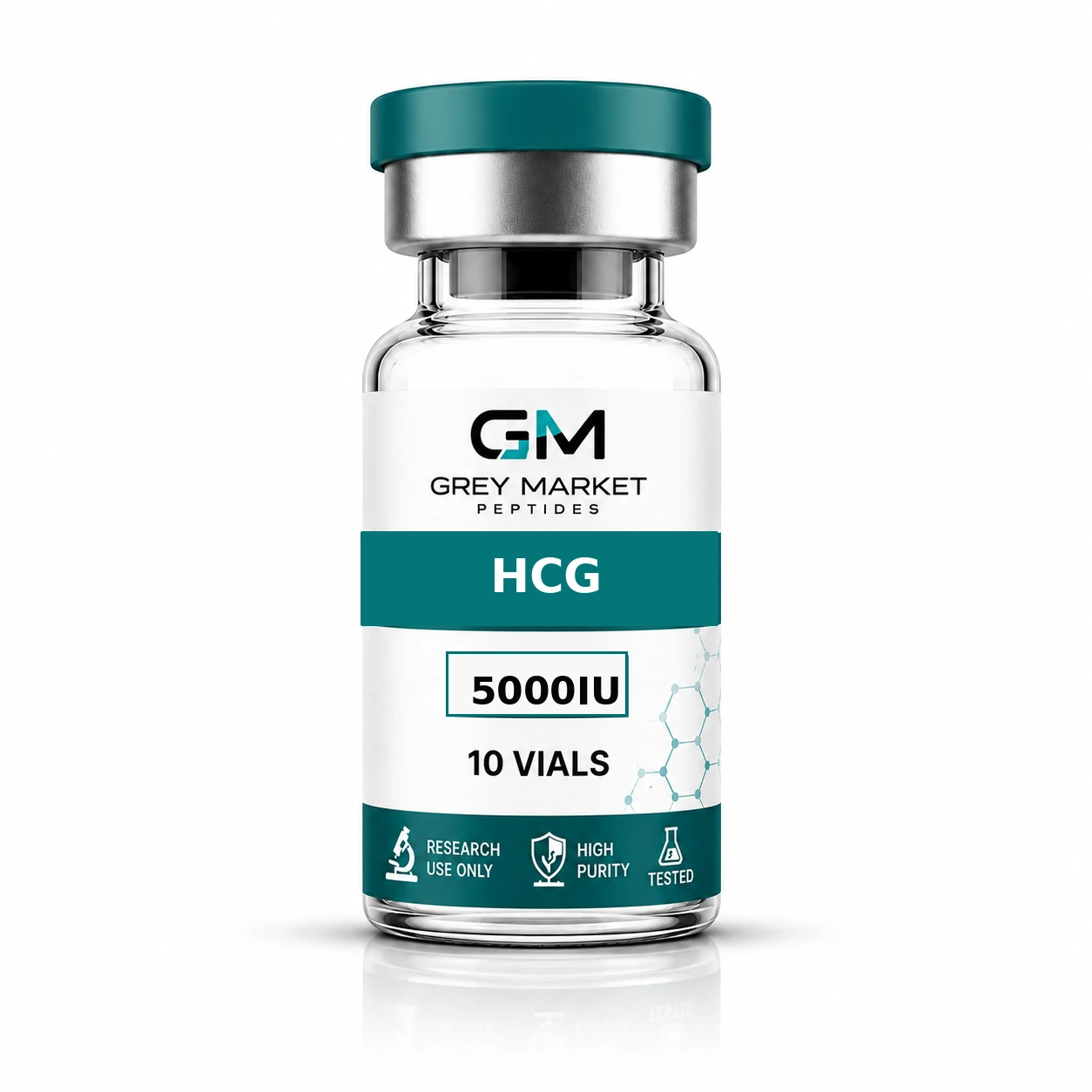 HCG 5000IU × 10 vials