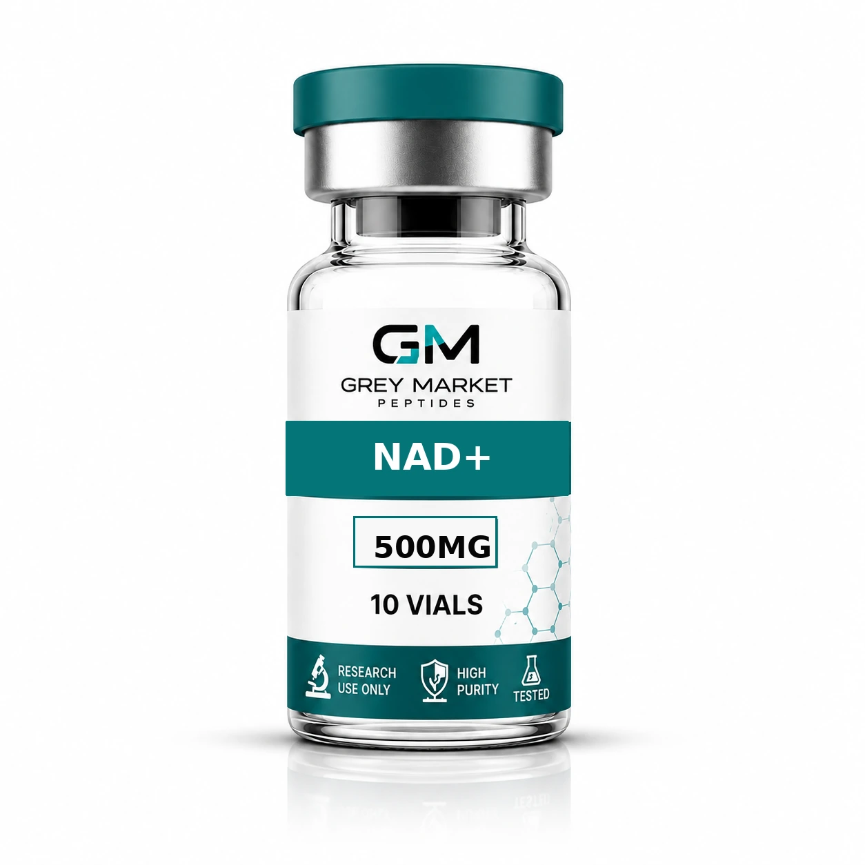 NAD+ 500mg × 10 vials