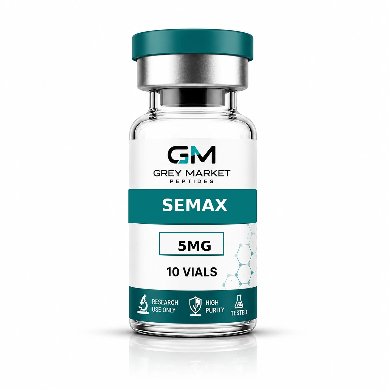 Semax 5mg × 10 vials