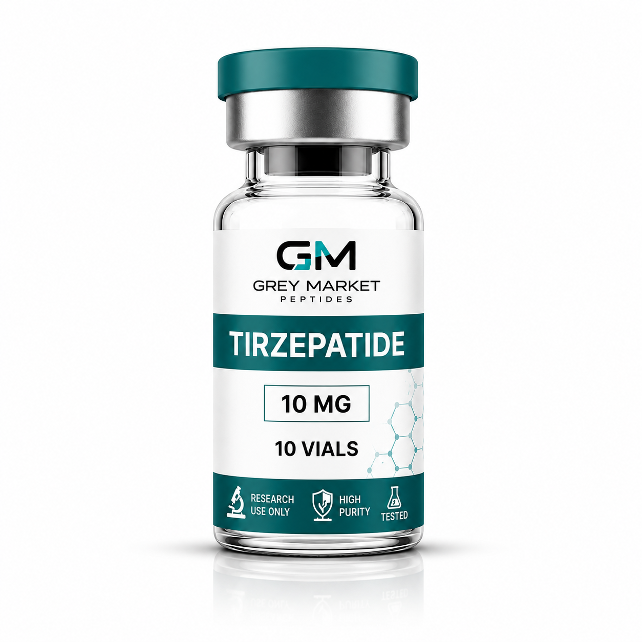 Tirzepatide 10mg, 10 vials